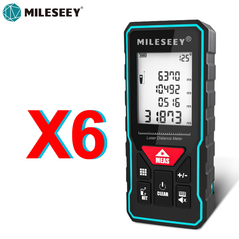 Industrial Laser Rangefinder - MILESEEY Telémetro Láser X5, Medidor de