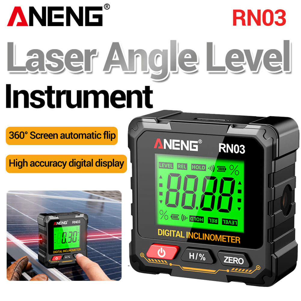 Industrial Laser Level - Inclinómetro Láser Digital, Nivel Láser, Inclinómetro