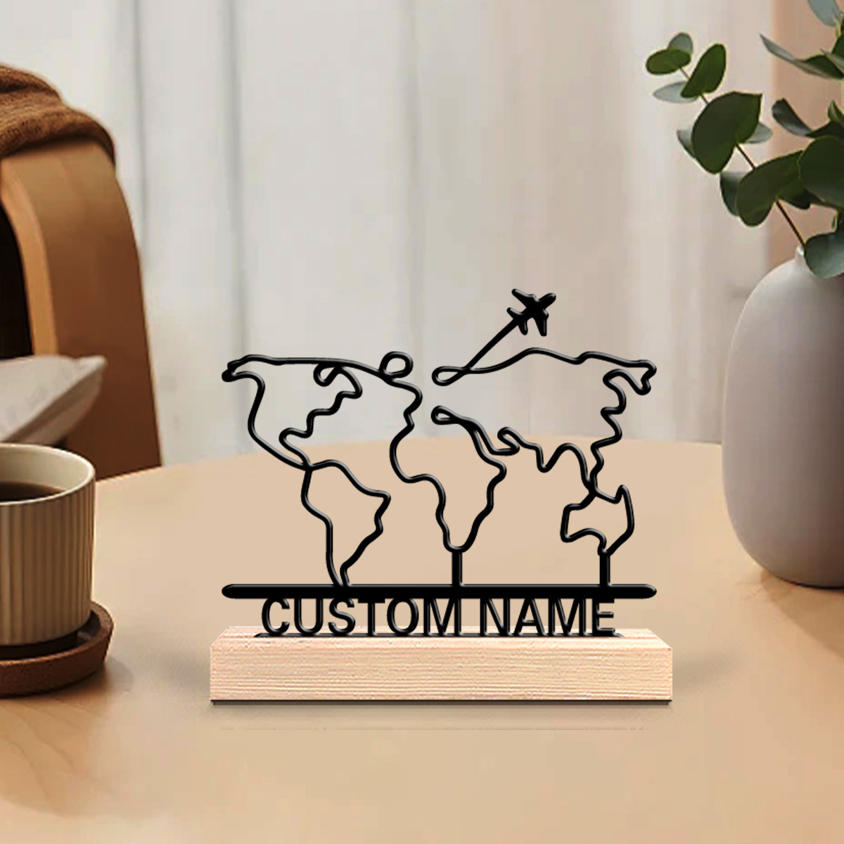 Desktop Laser Engraver - Adornos de metal personalizados para escritorio,