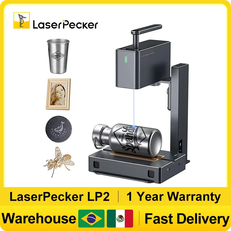 Industrial Laser Machines - LASERPECKER grabador láser portátil potente máquina