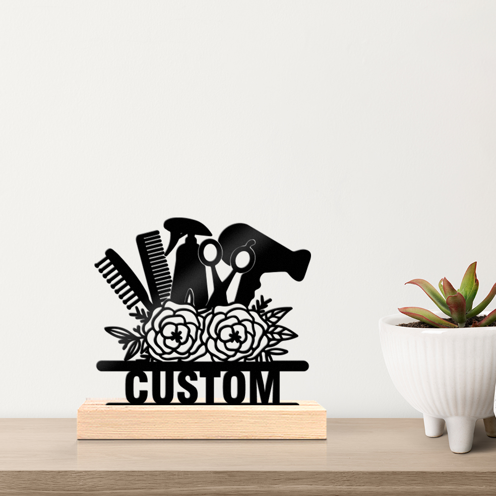 Desktop Laser Engraver - Estatua Metálica Personalizada de Moda con
