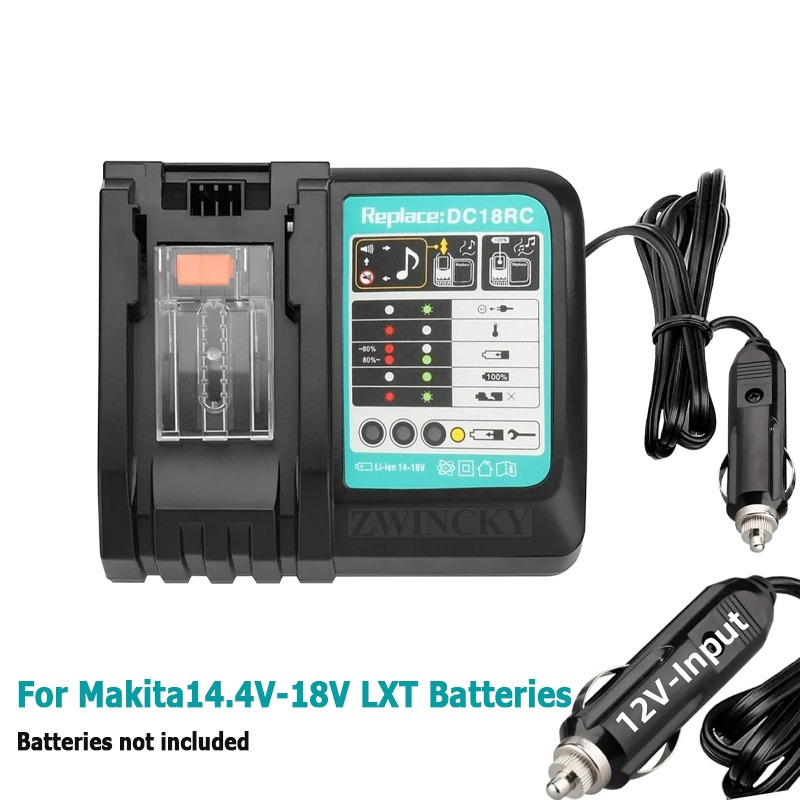 Makita Drill Hp1640 - Cargador de coche DC18RC de batería