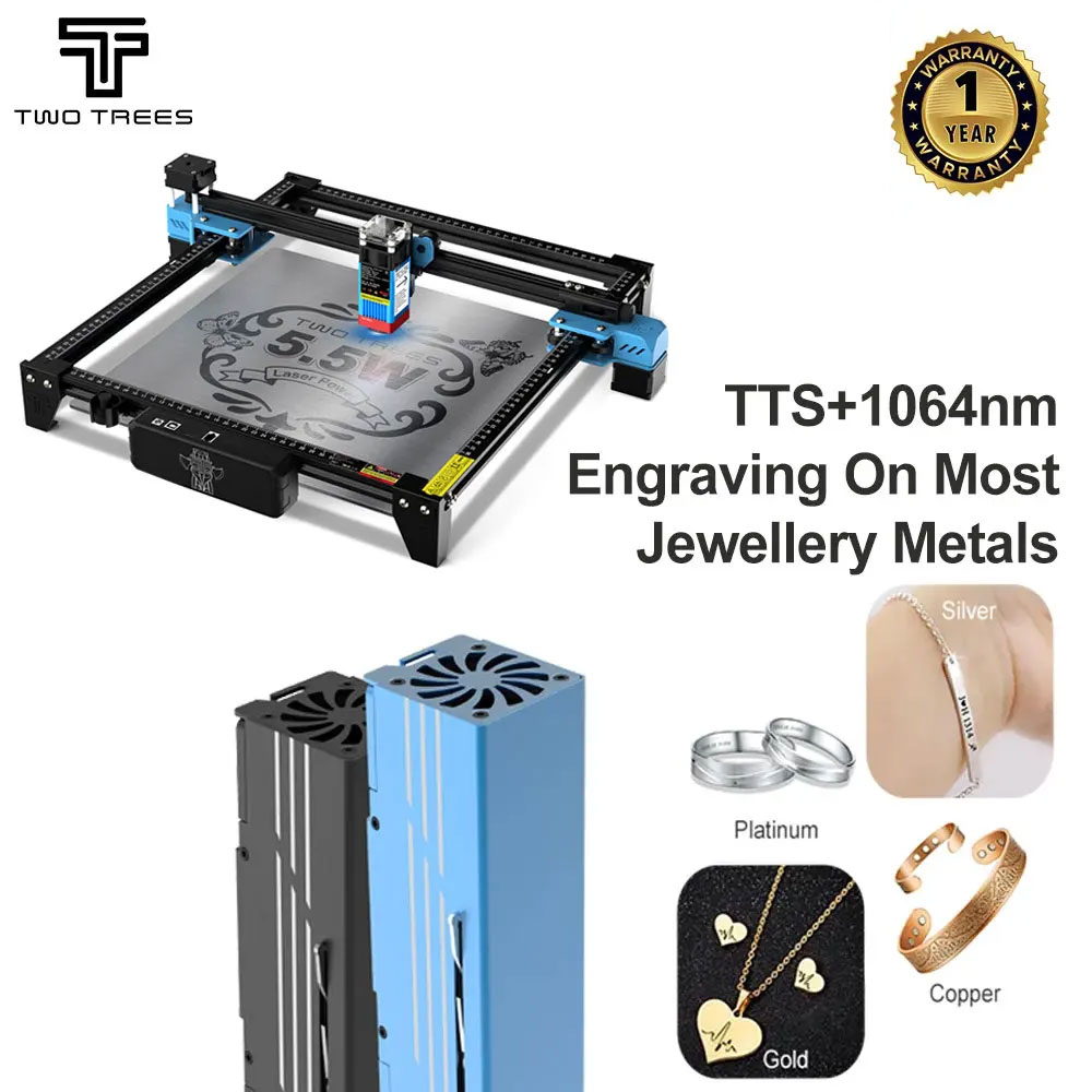 Industrial Laser Machines - Máquina de grabado láser TWOTREES TTS-55
