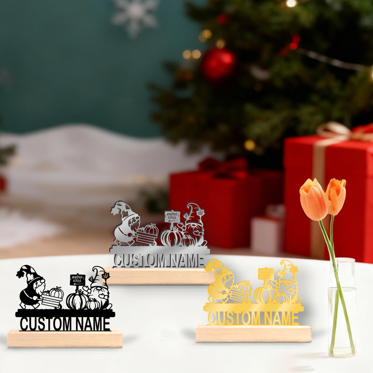 Desktop Laser Engraver - Decoración de escritorio de Metal, nombre