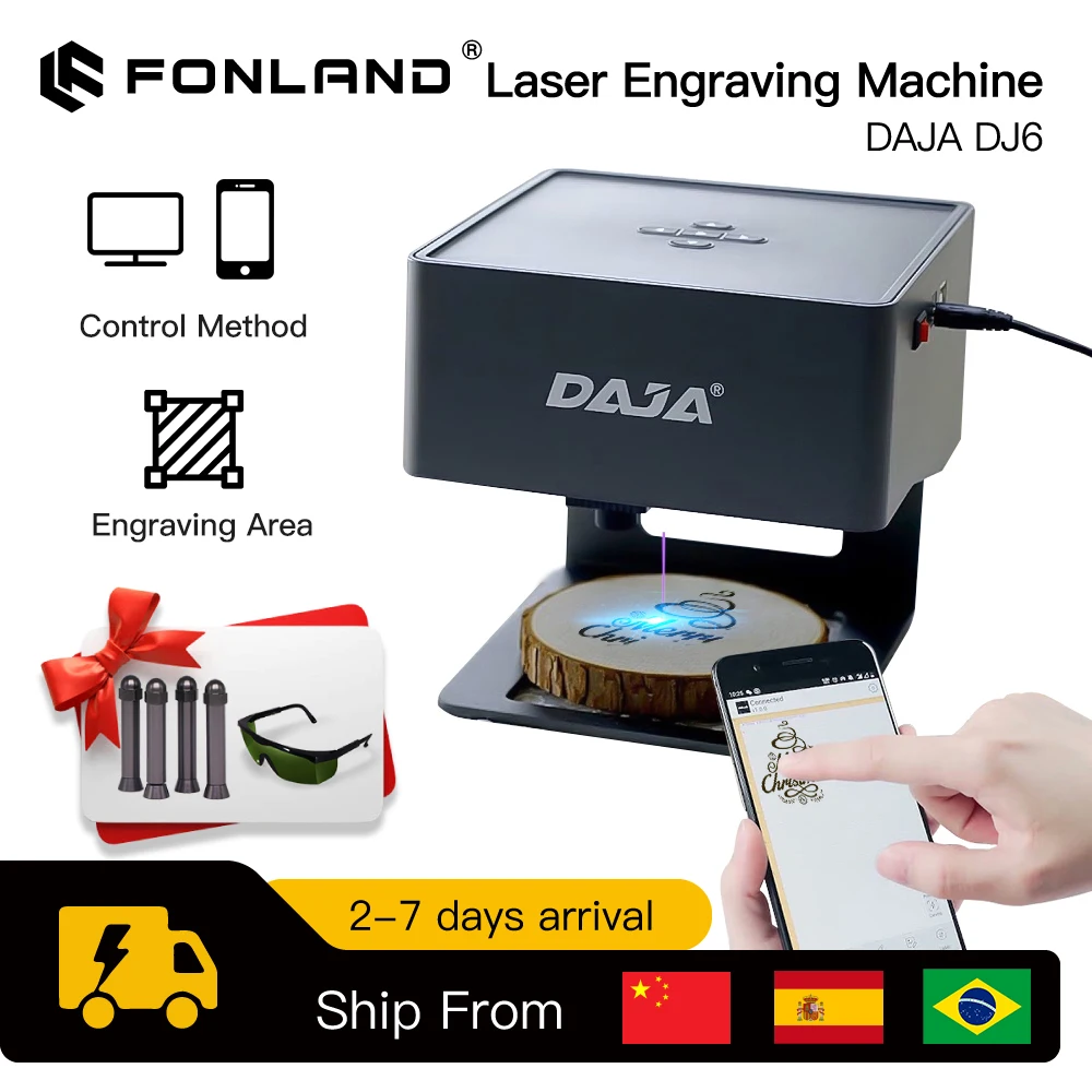 Industrial Laser Machines - Grabador láser DAJA CNC DIY DJ6