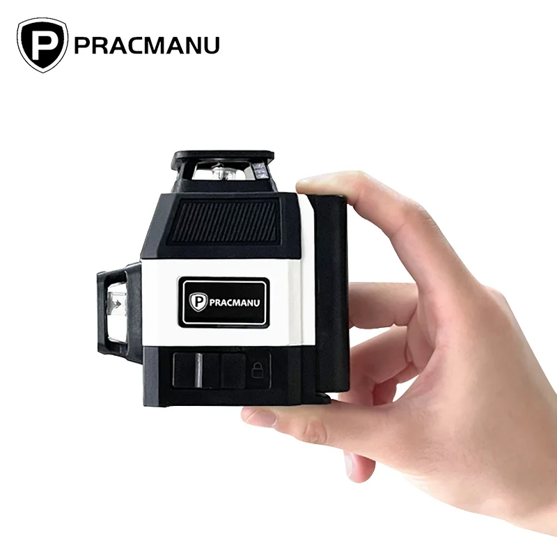 Industrial Laser Level - Pracmanu Mini nivel láser 3D de