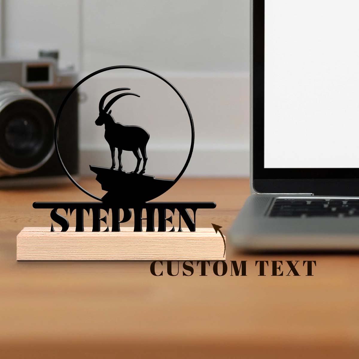 Desktop Laser Engraver - 1 pieza de adorno de escritorio