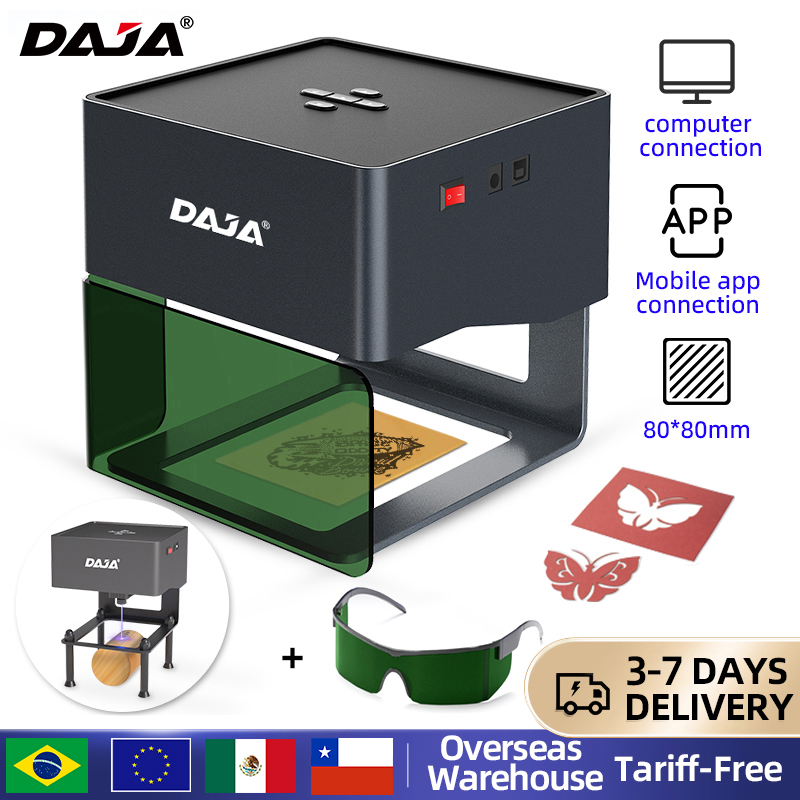 Industrial Laser Machines - DAJA DJ6 Mini grabador láser portátil