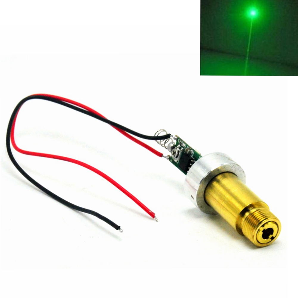 Laser Industrial Verde - Módulo de diodo láser de rayos