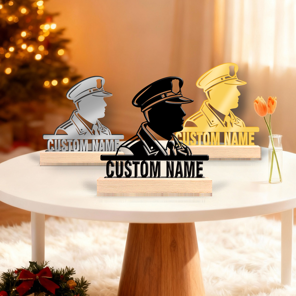 Desktop Laser Engraver - Decoración de Escritorio de Metal, Personalizable,