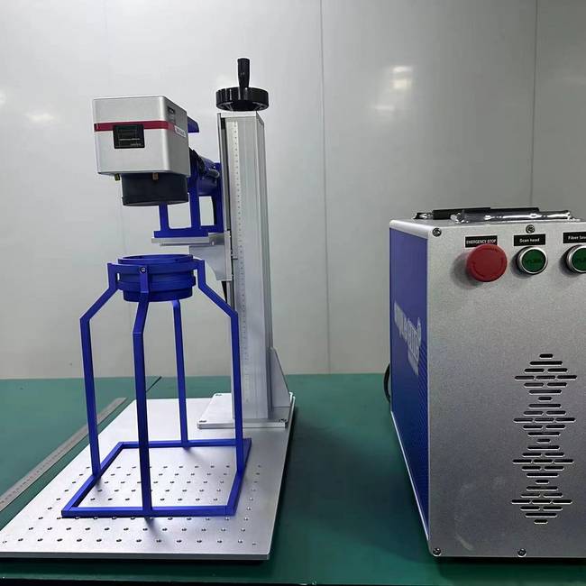 Grabador láser de fibra portát - Industrial Laser Marking Machine reseña y precio