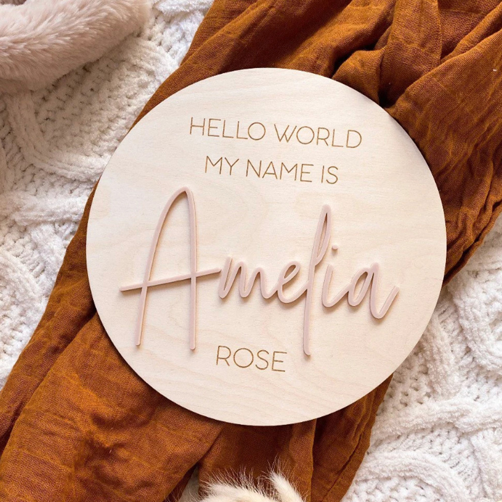 Placa de madera personalizada  - Industrial Laser Marker reseña y precio