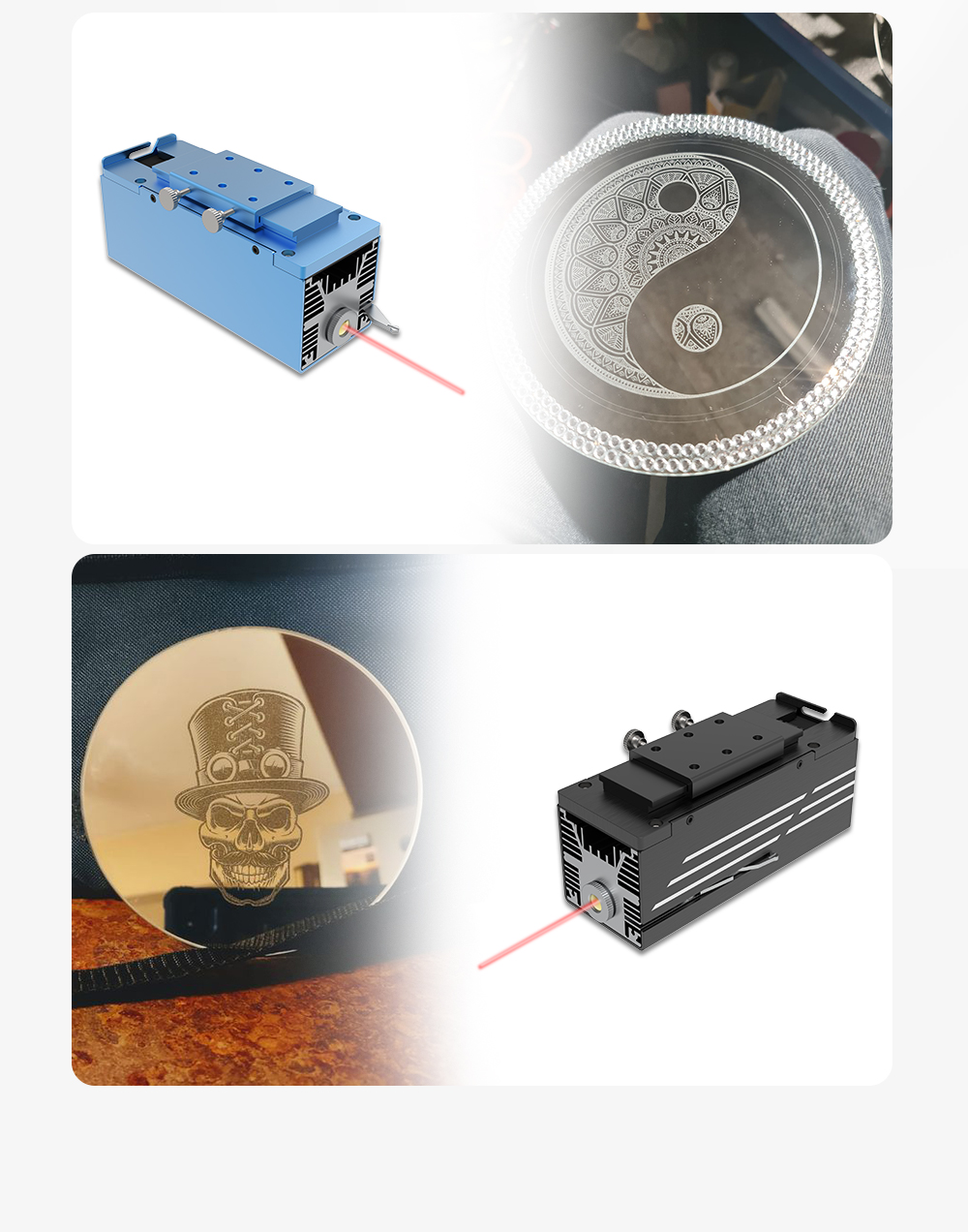 Máquina de grabado láser TWOTR - Industrial Laser Machines reseña y precio