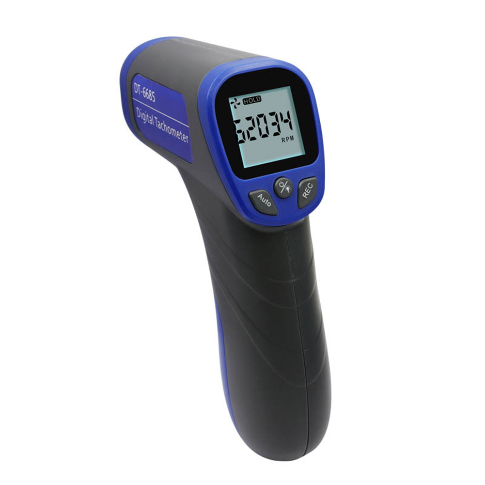 Tacómetro láser infrarrojo sin - Industrial Laser Tachometer reseña y precio