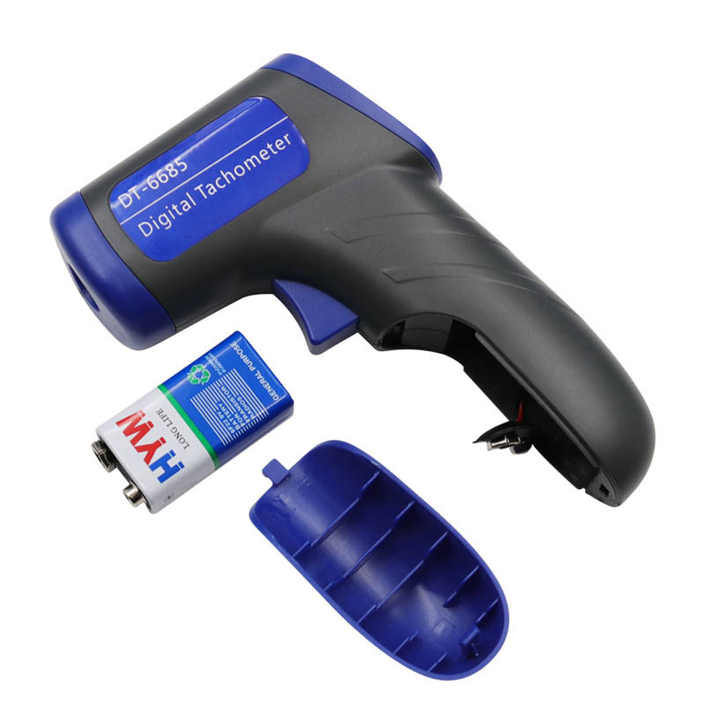 Tacómetro láser infrarrojo sin - Industrial Laser Tachometer reseña y precio