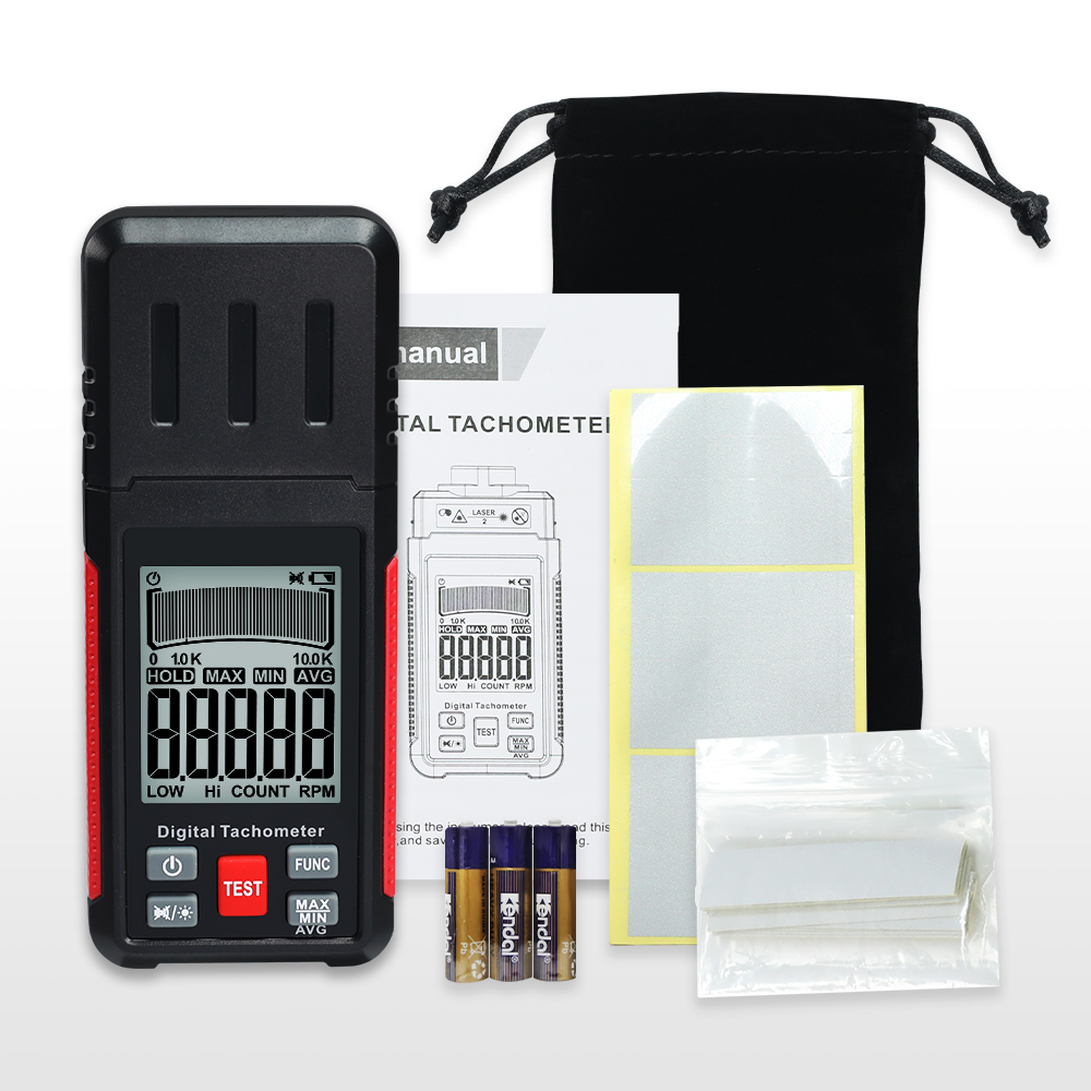 Tacómetro digital de alta prec - Industrial Laser Tachometer reseña y precio
