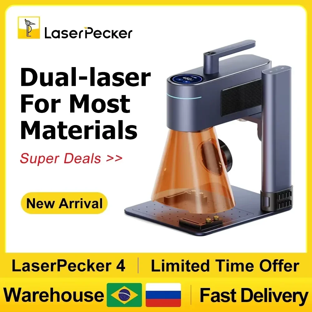 LASERPECKER 4 LP4 Máquina de g - Industrial Laser Machines reseña y precio