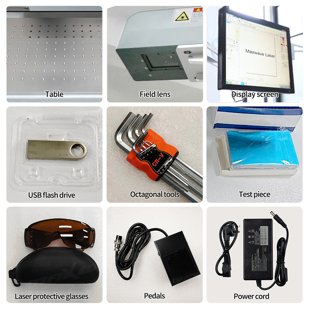 Máquina de marcado láser 3D Ma - Industrial Laser Marking Machine reseña y precio
