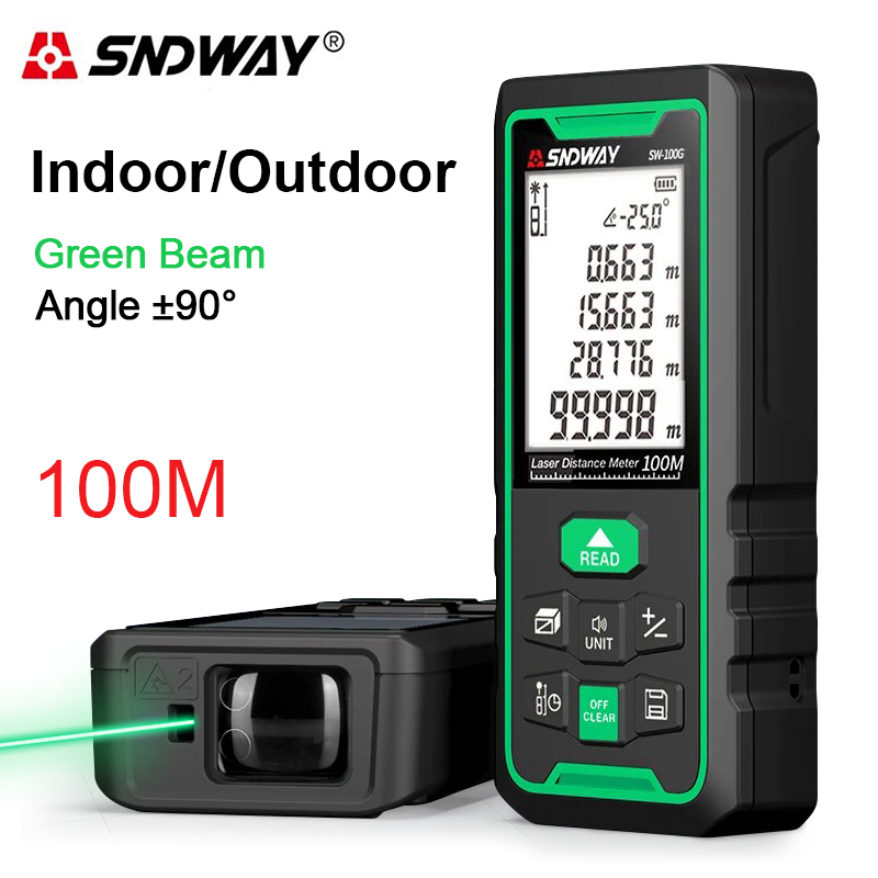 Medidor de Distancia Láser Ver - Industrial Laser Rangefinder reseña y precio