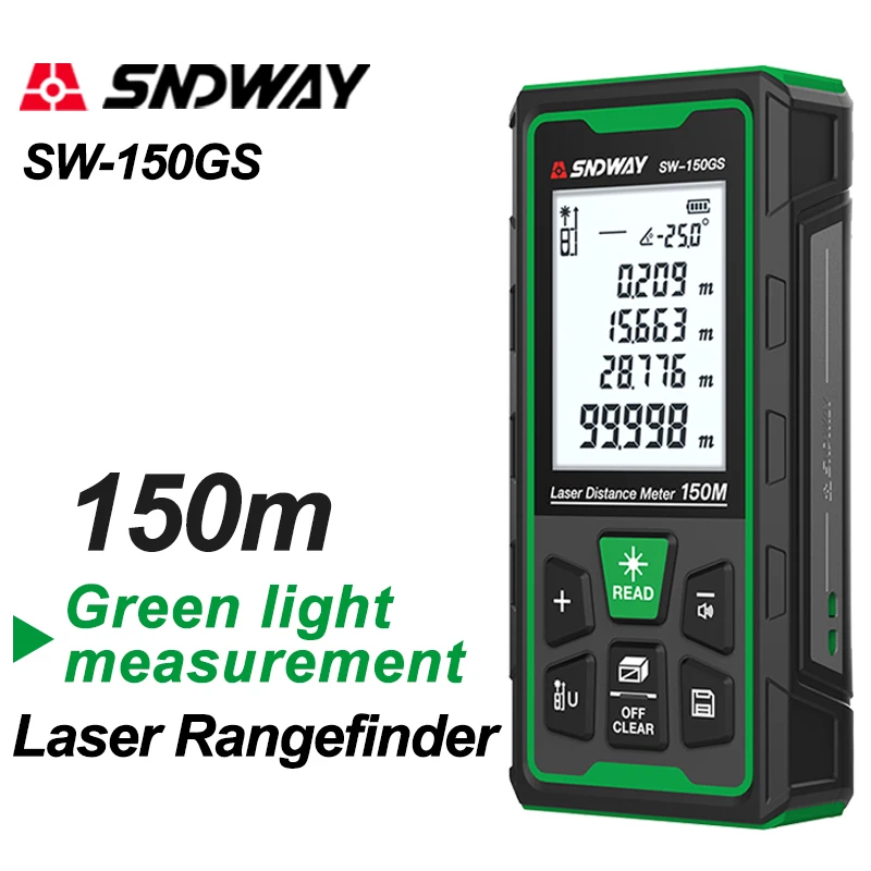 Medidor de Distancia Láser Ver - Industrial Laser Rangefinder reseña y precio