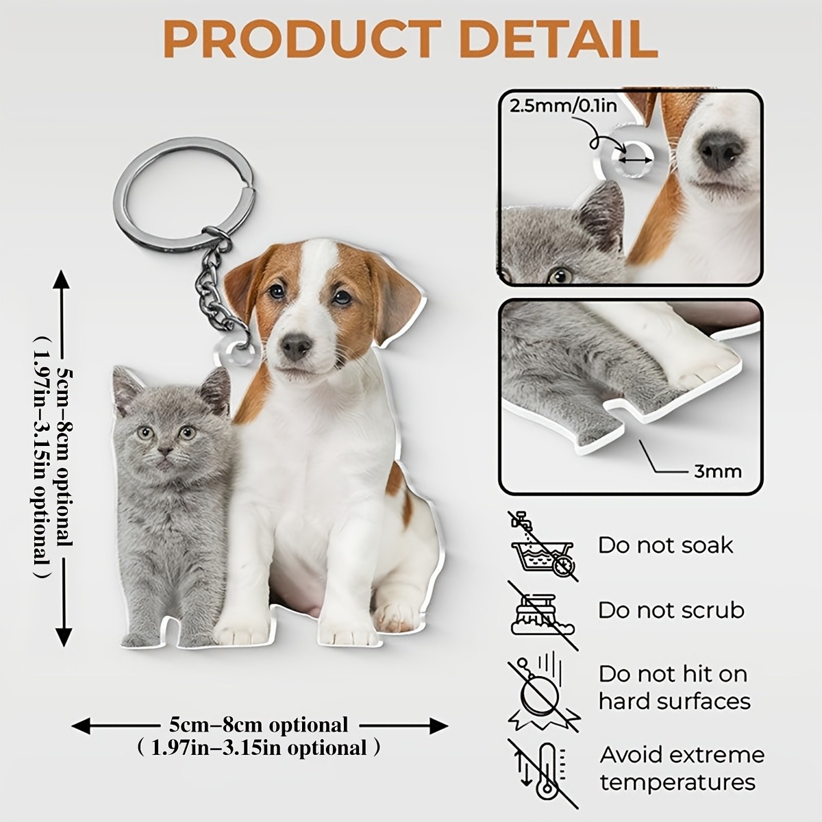 Llavero personalizado con foto - Industrial Laser Marker reseña y precio