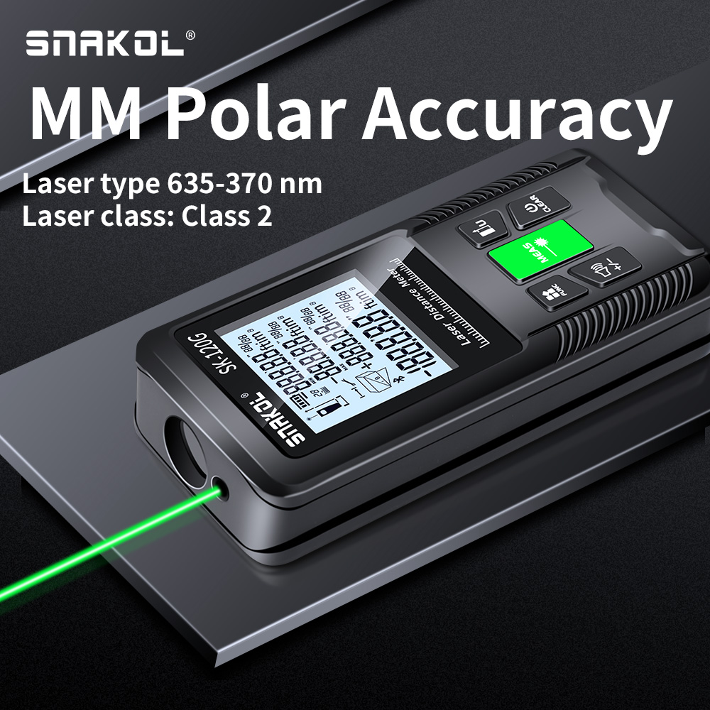 Medidor de distancia láser Sna - Industrial Laser Rangefinder reseña y precio