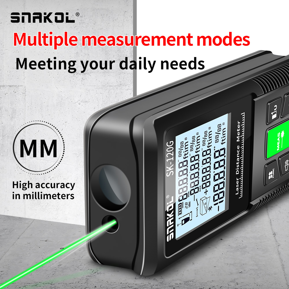 Medidor de distancia láser Sna - Industrial Laser Rangefinder reseña y precio