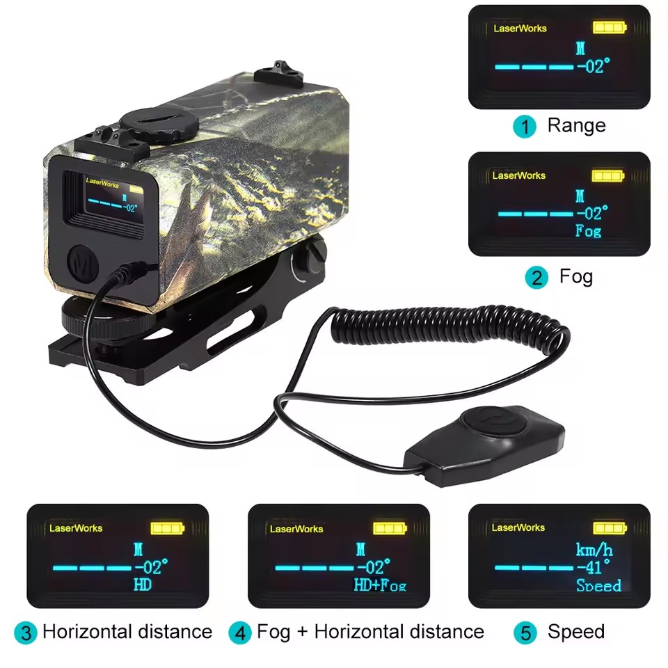 Mini telémetro automático láse - Industrial Laser Rangefinder reseña y precio