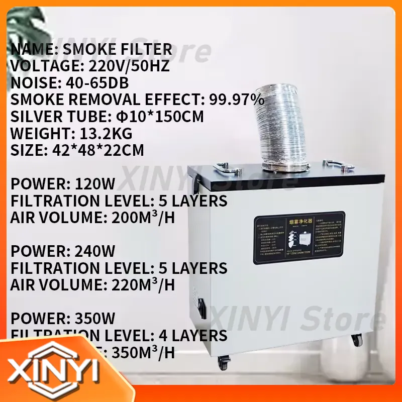 Nuevo Extractor de Humo de Air - Industrial Laser Marking Machine reseña y precio
